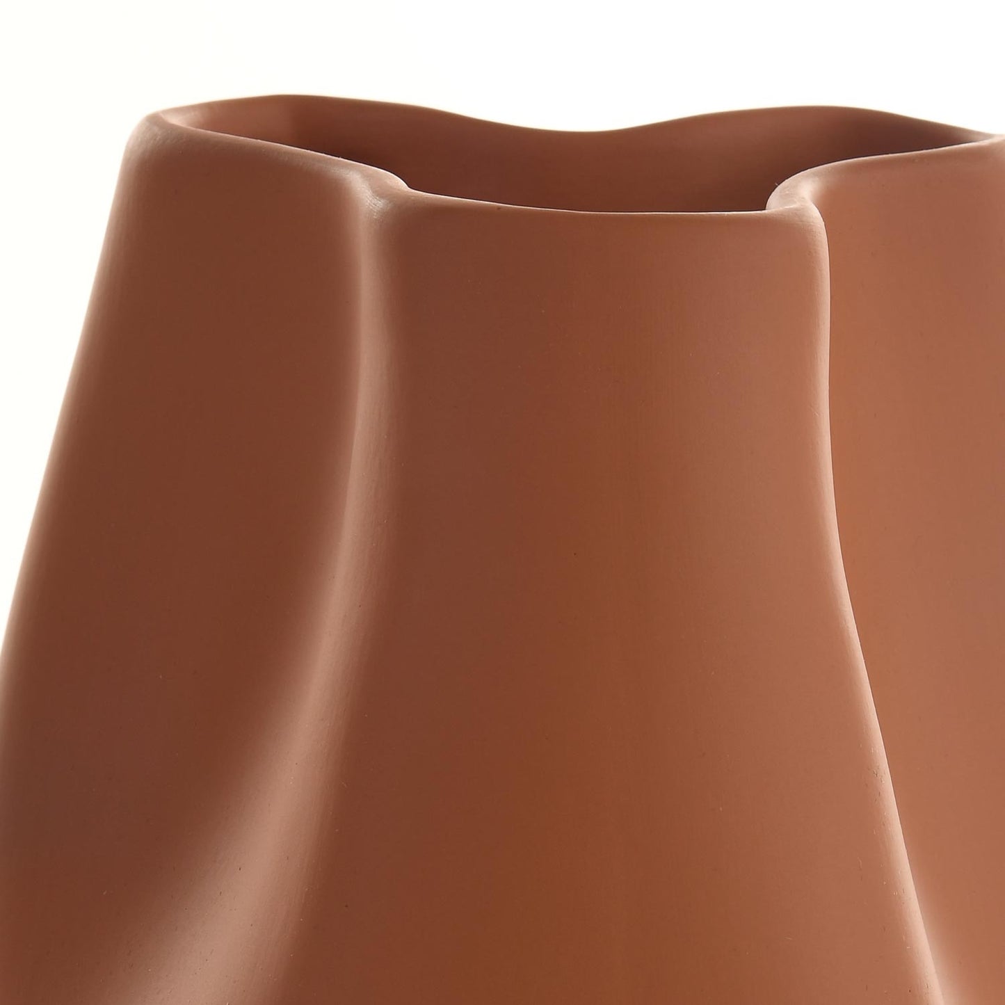 Vaso de Cerâmica Braga Terracota 23 cm