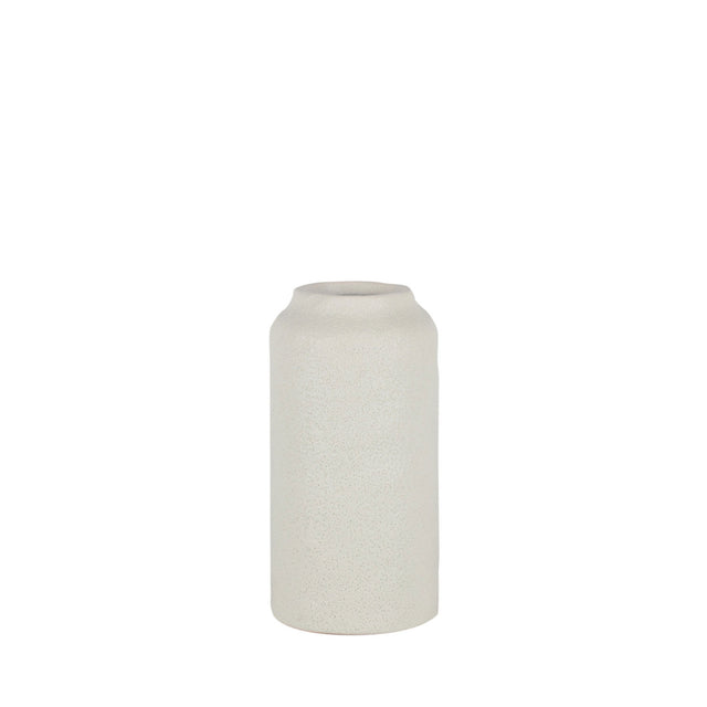 Vaso Decorativo em Cerâmica Pan Branco 25 cm